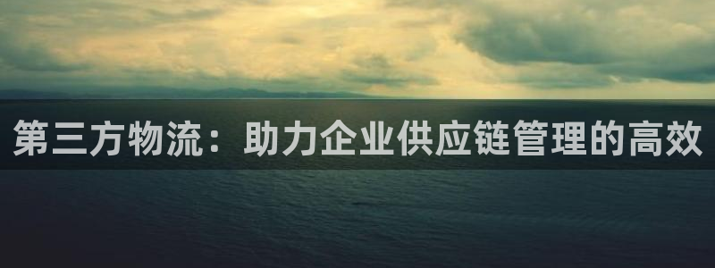 多多28圈助手：第三方物流：助力企业